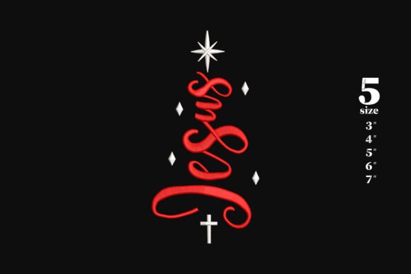 A Designer's Look at the Jesus Embroidery Design