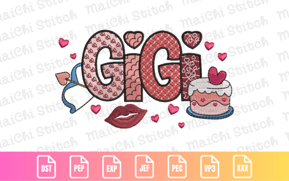 A Designer's Review of the Valentine Gigi Embroidery Design