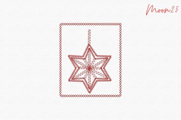 A Review of the Geometric Star Ornament Embroidery Design