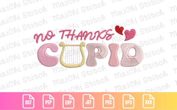 A Review of the Playful Pastel Anti-Valentine Cupid Design