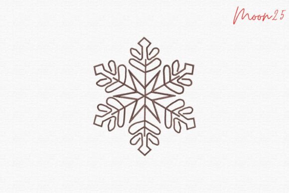 Elegant Snowflake Star Embroidery: A Designer's Holiday Review