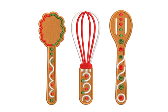 Gingerbread Kitchen Tools Embroidery Design Review