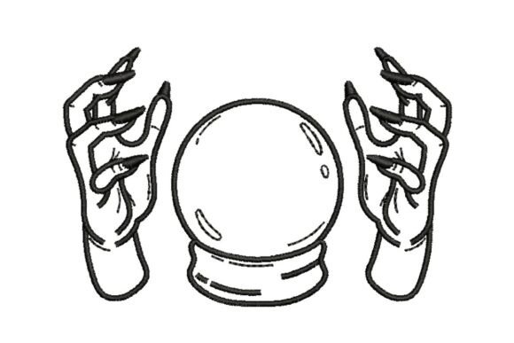 Mystical Hands Crystal Ball Embroidery Review