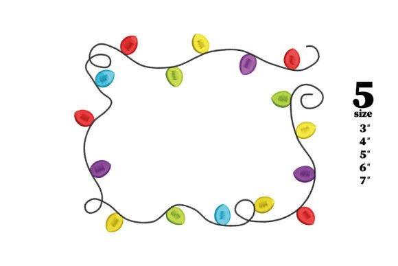 Product Review: Christmas Light Embroidery Design for Craft Fair Selling