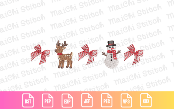 Reindeer Snowman Border: A Designer's Review for Craft Fair Success
