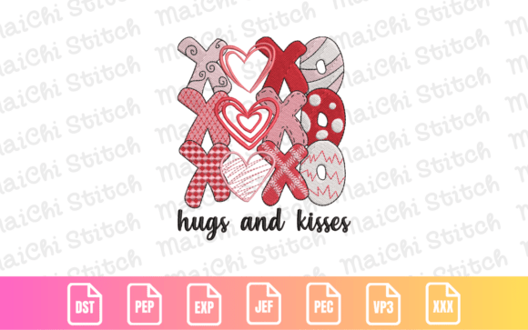 Stacked Valentine Letters Embroidery Review